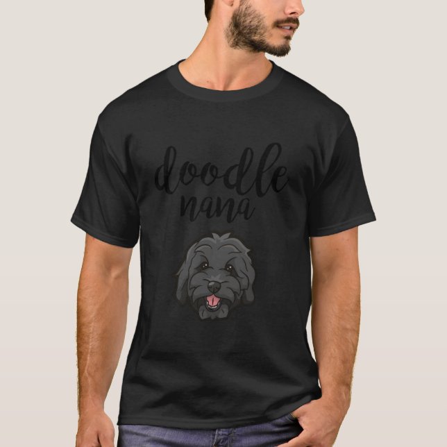 Camiseta Goldendoodle Nana Doodle Grandma Goldendoodle (Frente)