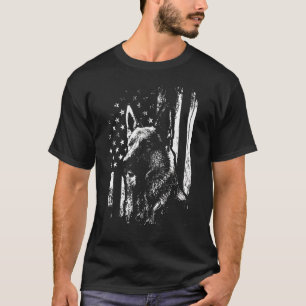 Camiseta Goldendoodle U Flag Pocket Cute Dog Pet Men Wet