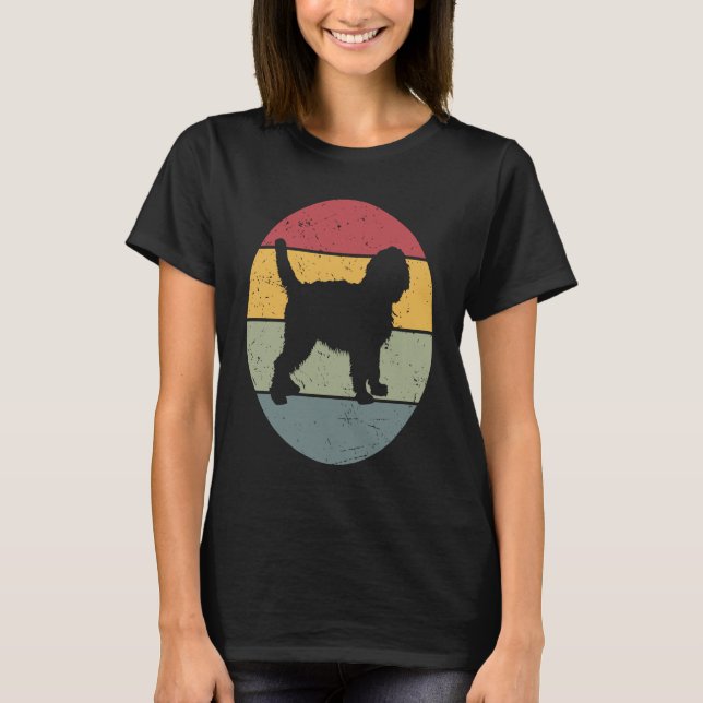 Camiseta Goldendoodle Vintage (Frente)