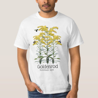 Camiseta Goldenrod Solidago Bees and Wasps