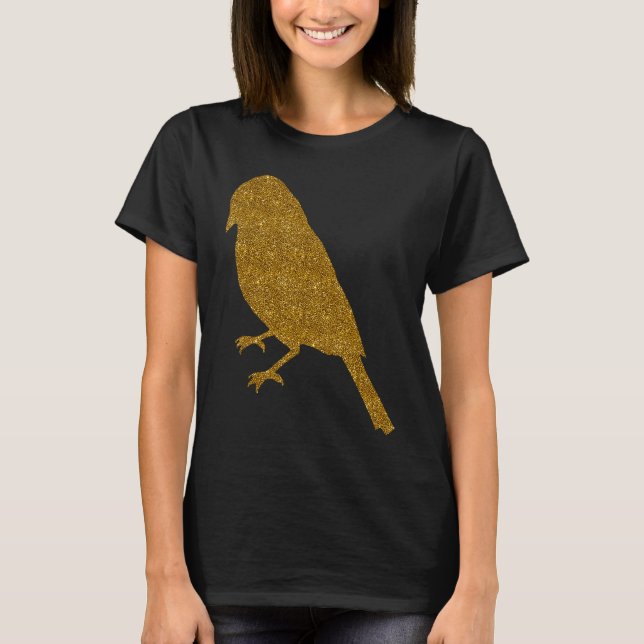 Camiseta Goldfinch  For Women Girl Passerine Bird (Frente)