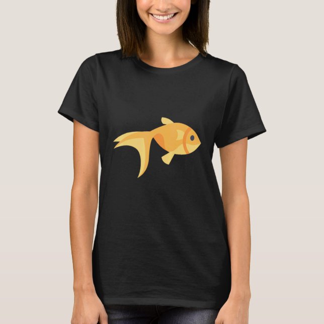 Camiseta Goldfish  Artistic Fish Koi Carp 1 (Frente)