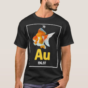 Camiseta Goldfish Chemistry Pun Aquarium