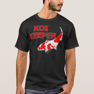 Camiseta Goldfish Pond Tancho Sanke Koi Keeping Kohaku