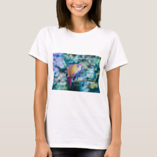 Camiseta Goldie-do-mar, peixe fofo colorido