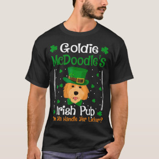 Camiseta Goldie McDoodles - Dia da Rua de Goldendoodle na I