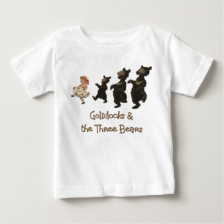 Camiseta GOLDILOCKS E OS TRÊS URSOS - Ursos em jogo
