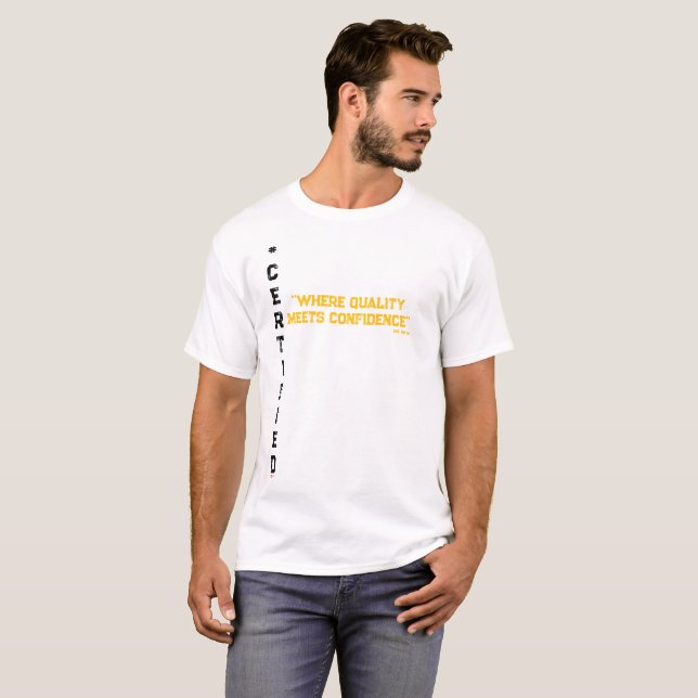 CAMISETA GOLDLTS GRN BCKGRD MOTTO CERTIFICADO BLK (Frente Completa)