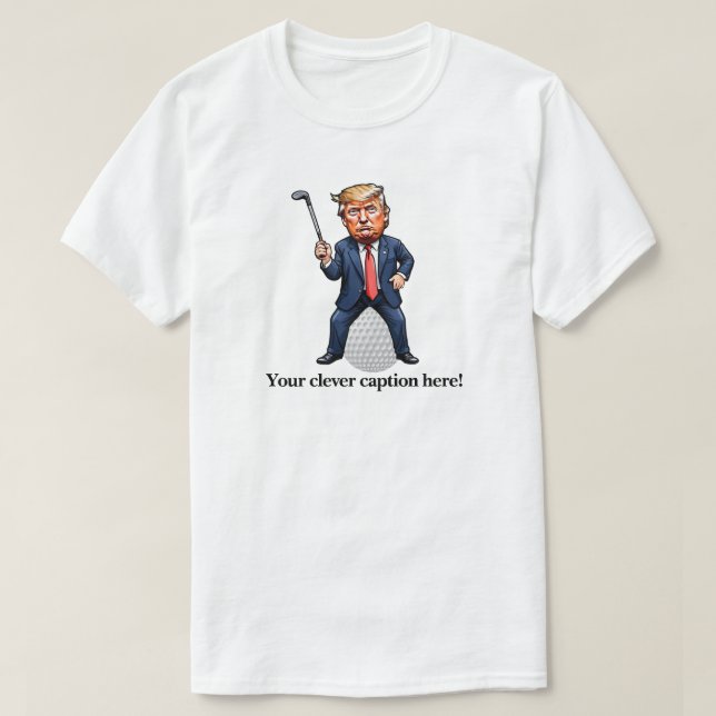 Camiseta Goleador Trump (Frente do Design)