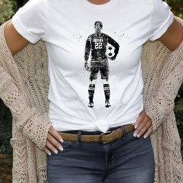 Camiseta Goleira de Futebol Feminino