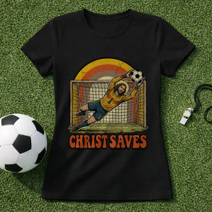 Camiseta Goleiro de Fé no Futebol Cristão