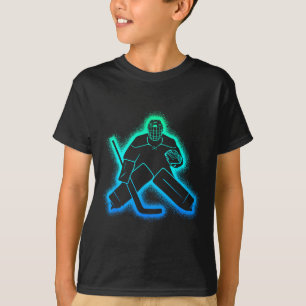 Camiseta Goleiro de hóquei infantil masculino meninos hóque