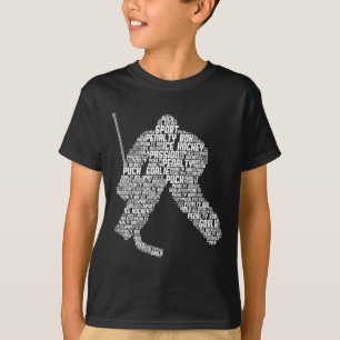 Camiseta Goleiro de Hóquei no Gelo Hóquei Juvenil Homens Cr