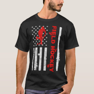 Camiseta Goleiro Defensor da Bandeira Americana Marcando Ca
