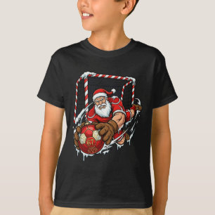 Camiseta Goleiro do Papai Noel 67 Futebol Byll Natal Esport
