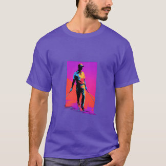 Camiseta Goleiro Jogador de Golfe Golfe anos 80 90 Retro me