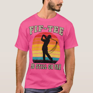 Camiseta Golf 50º Aniversário Cinquenta Ainda No Par Divert