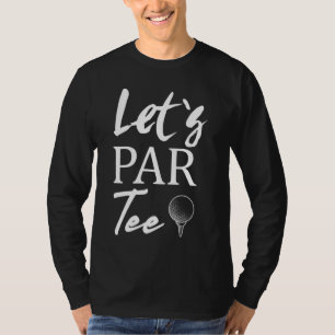 Camiseta Golf Ball e Vamos de Golfe