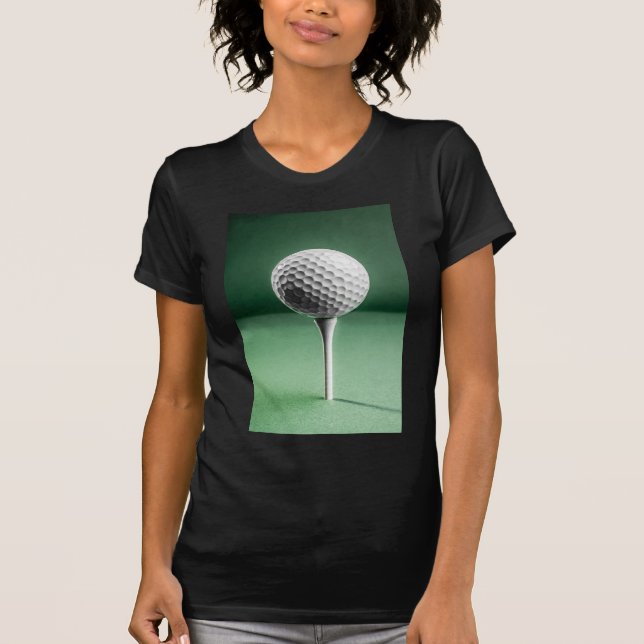 Camiseta Golf Ball em Tee (Frente)