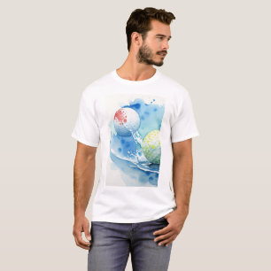 Camiseta Golf Ball Splash Golf