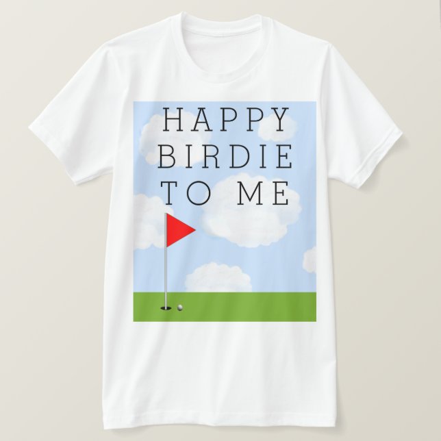 Camiseta Golf Birthday (Frente do Design)