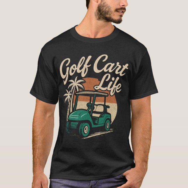 Camiseta Golf Cart Life (Frente)
