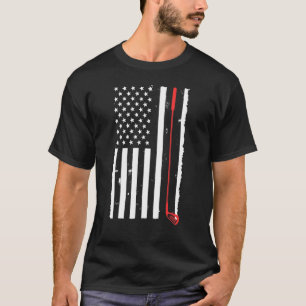 Camiseta Golf Club Usa Flag Vintage Golfing Sports Golfer