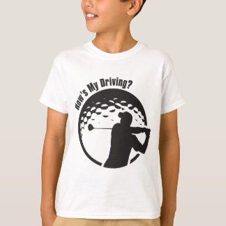 Camiseta Golf como é meu jogador de golfe conduzir do pai