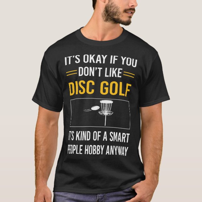 Camiseta Golf de Disco do Smart Pessoas (Frente)