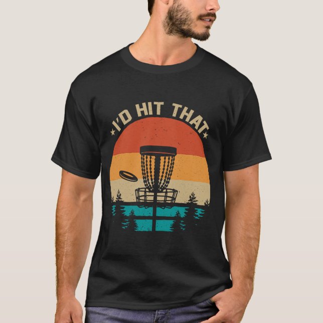 Camiseta Golf de Disco para Jogador Frisbee 1 Final (Frente)
