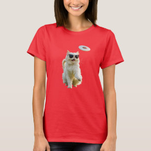 Camiseta Golf de Disco Persa Branco