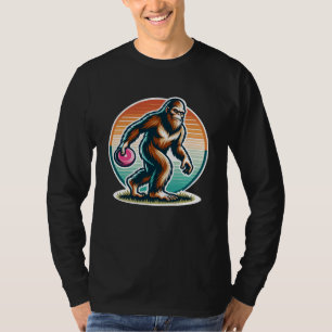 Camiseta Golf de Disco Sasquatch Bigfoot Retroativo