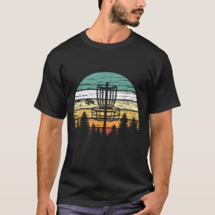 Camiseta Golf Disco Retro Sunset Vintage Frisbee Golf