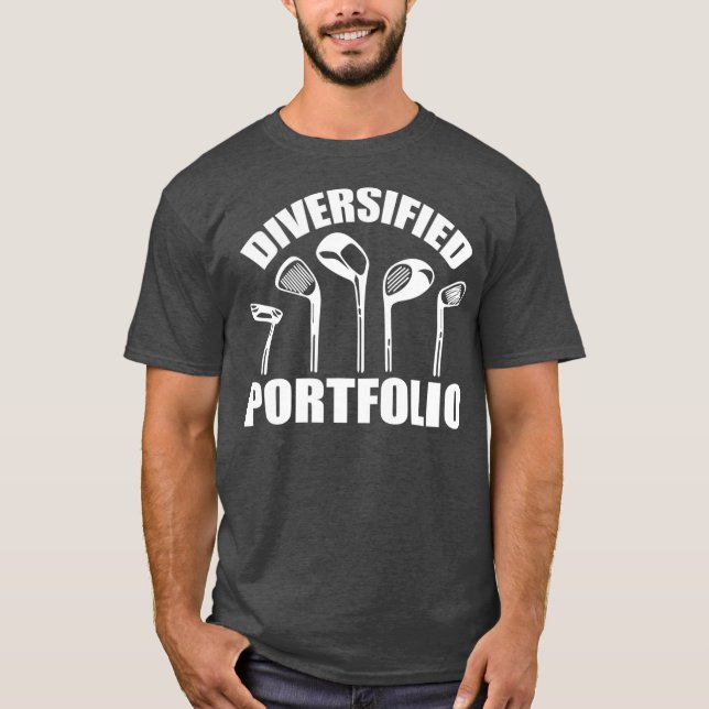 Camiseta Golf Diversificado Portfólio Funny Business (Frente)