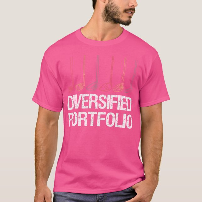 Camiseta Golf Diversificado Portfolio Golf Clusters Engraça (Frente)