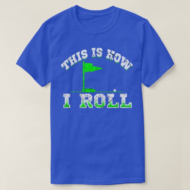 Camiseta Golf Engraçado (Frente do Design)