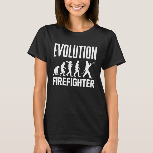 Camiseta Golf Evolution From Monkey To Men Golfing (Frente)