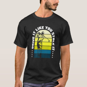 Camiseta Golf Golf Ball Golf Club Golfer Buraco Em Um Golfe