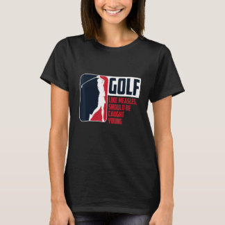Camiseta Golf Golf Ball Golf Club Golfer Buraco Em Um Golfe