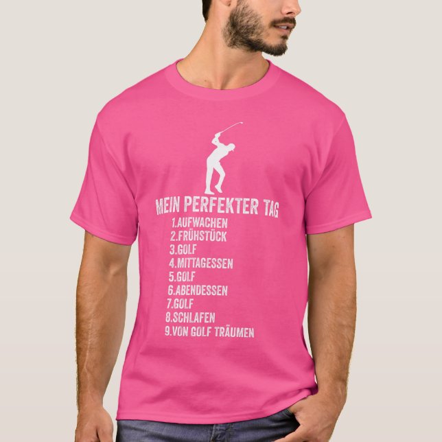 Camiseta Golf Golfer Teacher Golf Clube Golf (Frente)