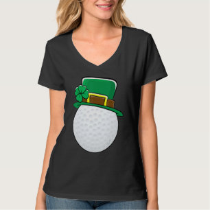 Camiseta Golf Leprechaun Funny Dia de São Patrício 2020 D