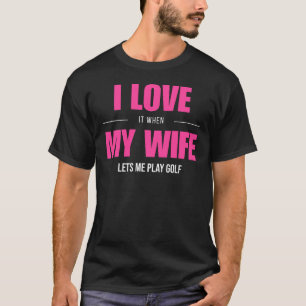 Camiseta Golf Love Tee - Mergulhar no Amor e Rir com