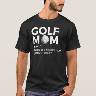 Camiseta Golf Mãe Definição Golfe