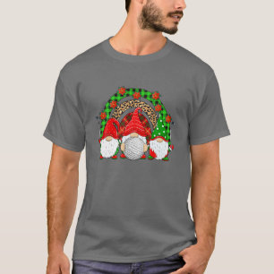 Camiseta Golf Natal Gnomos Golf Player Xmas