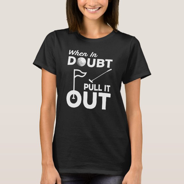 Camiseta Golf Putt Gimme Pai Golfing Putter (Frente)