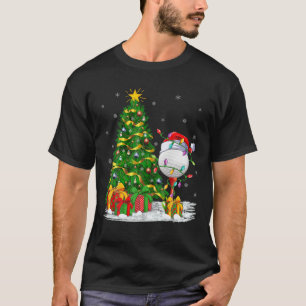Camiseta Golf Sports Lover Matando Santa Hat Golf Ball Chr
