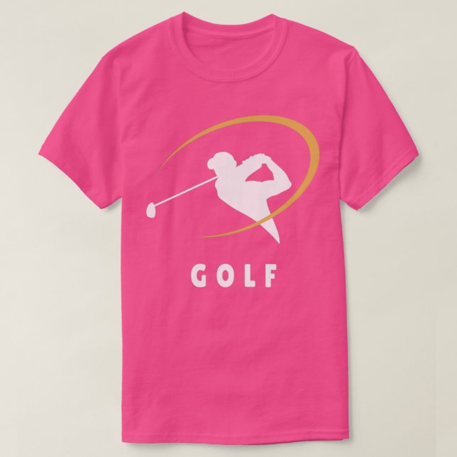 Camiseta Golf Swing Golfer Golfe Golfe (Frente do Design)