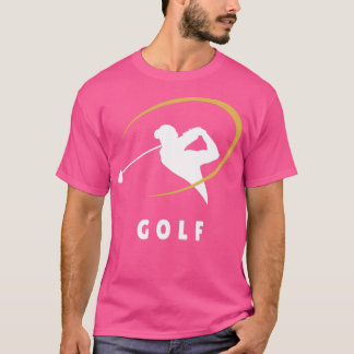Camiseta Golf Swing Golfer Golfe Golfe