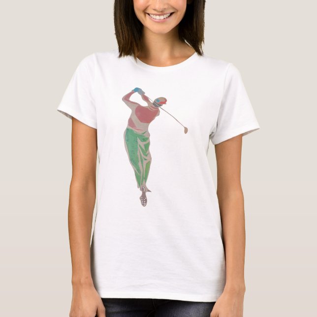 Camiseta Golf Swing Vintage (Frente)