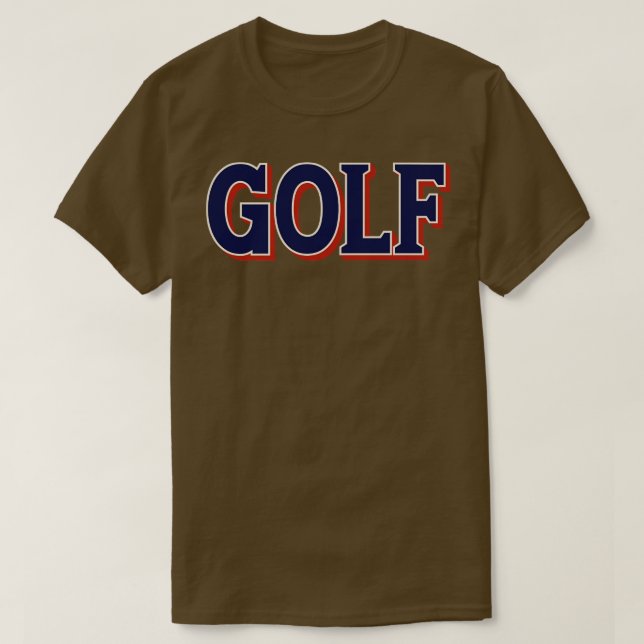Camiseta Golf T (Frente do Design)